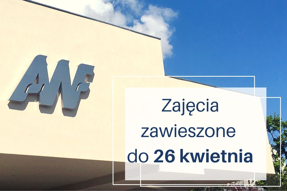 Zajecia zawieszone do 26 kwietnia